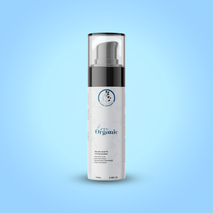 Ever Organic Exfoliating Toner with 7% Glycolic Acid – 100ml