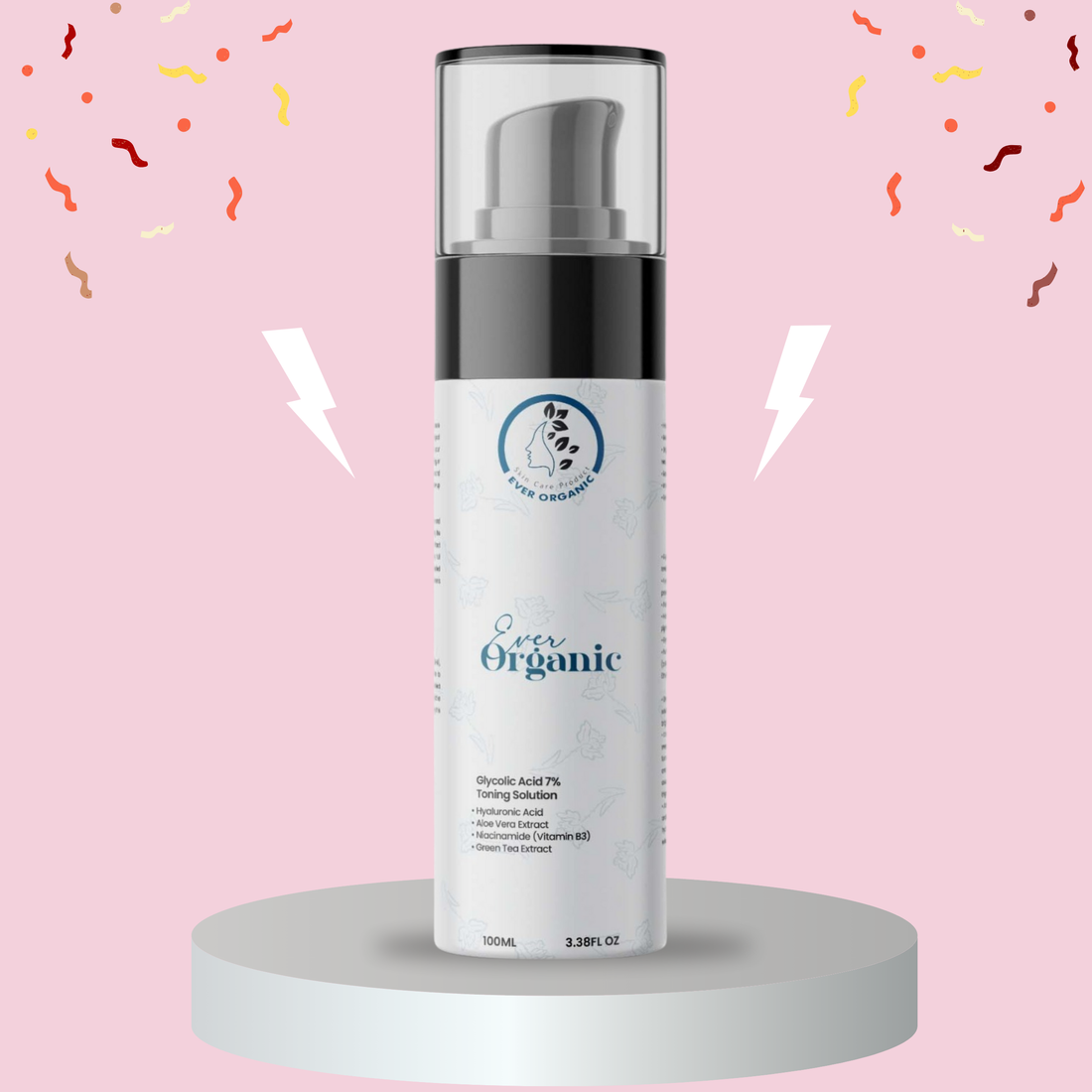 Ever Organic Lip Cleaning Toner.